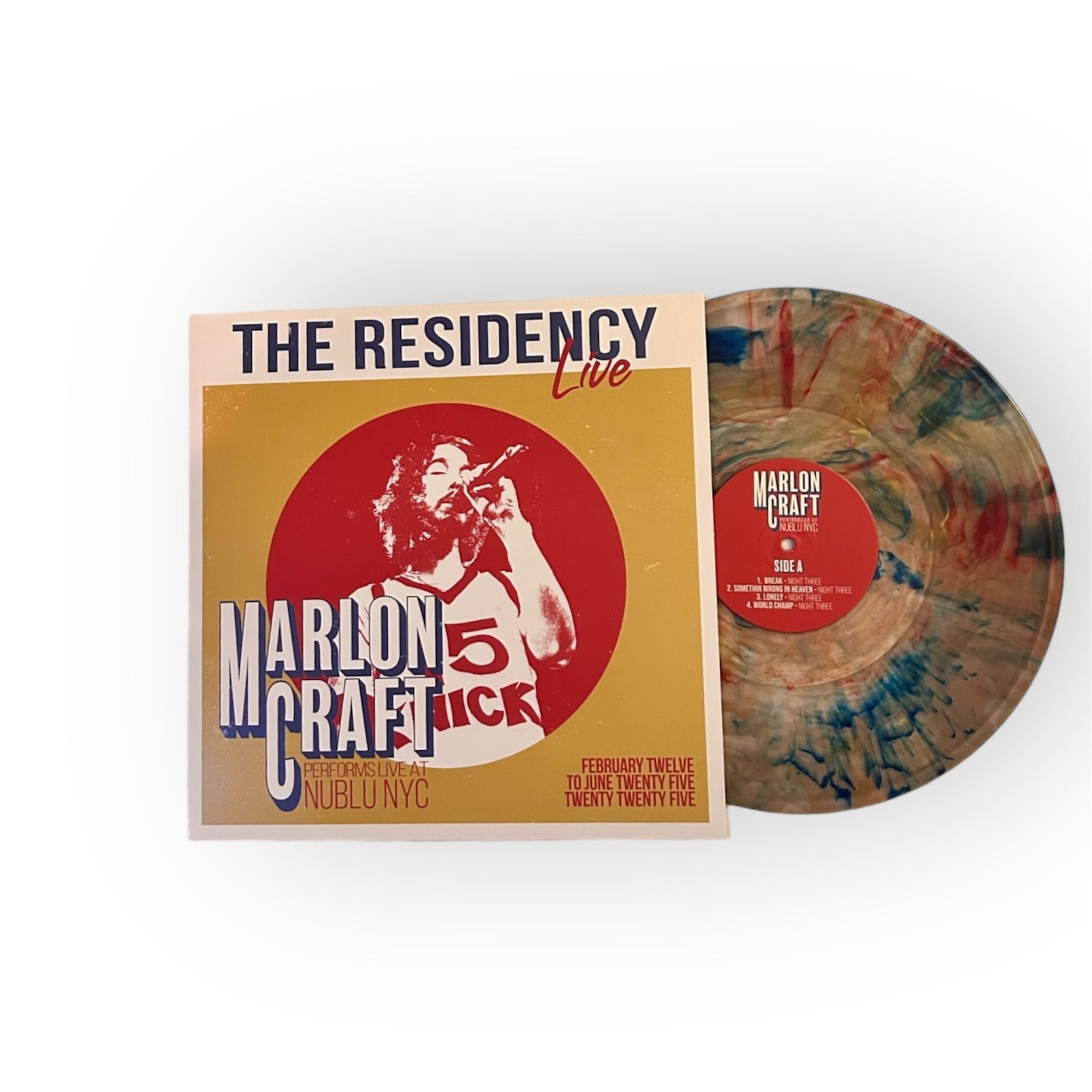 Available now The Residency Live: Marlon Craft live at Nublu NYC Exclusively on Vinyl