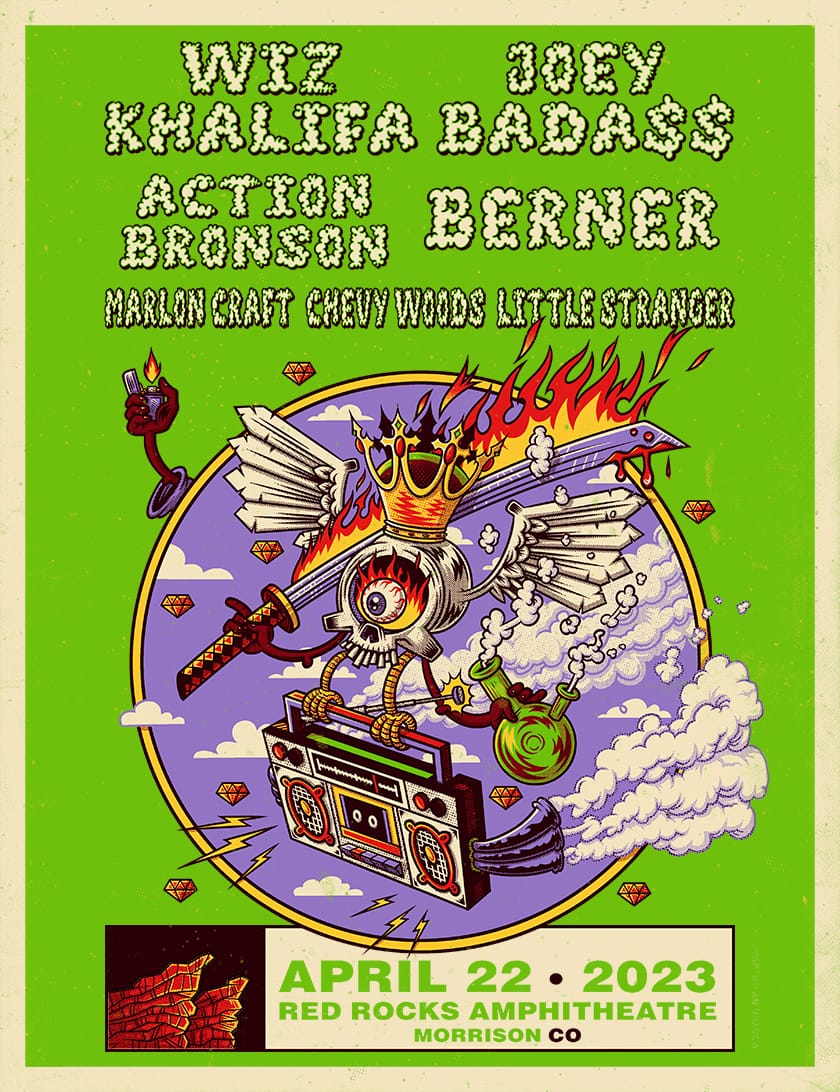 PERFORMING AT RED ROCKS