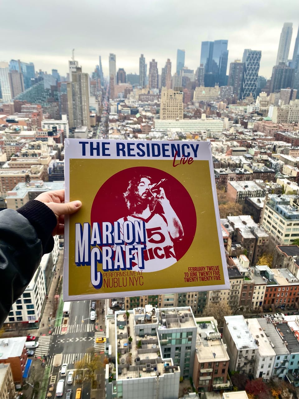 TOMORROW 12 PM EST            The Residency Live: Marlon Craft performs live at Nublu NYC only available on vinyl.